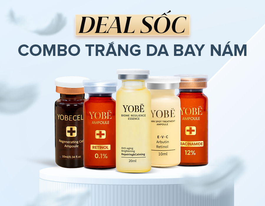 Combo Trắng Da Bay Nám