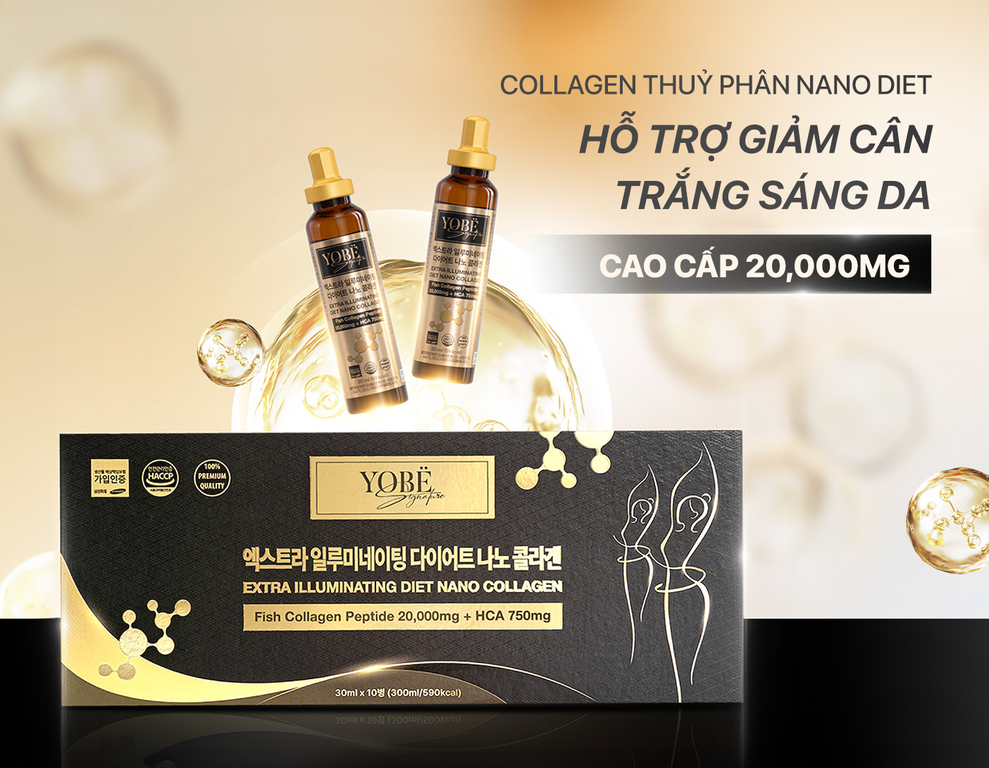 Collagen YOBE Nay Bổ Sung Thành Phần Hỗ Trợ Giảm Cân, Bạn Đã Thử?