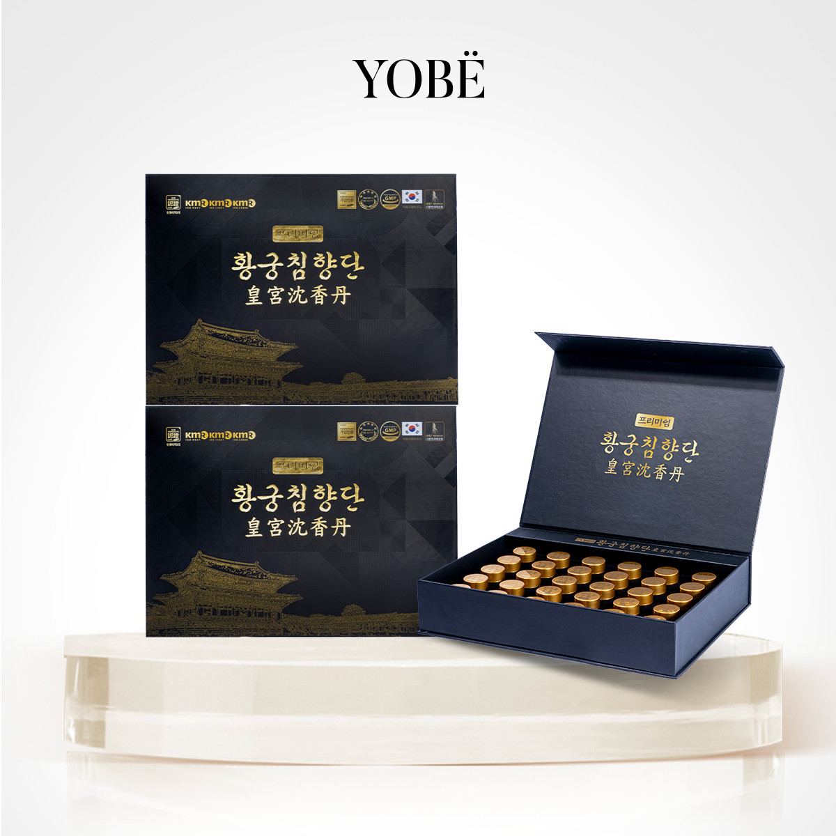 Combo 2 Hộp An Cung Trầm Hương Chống Đột Quỵ Premium Imperial Palace (30 viên)