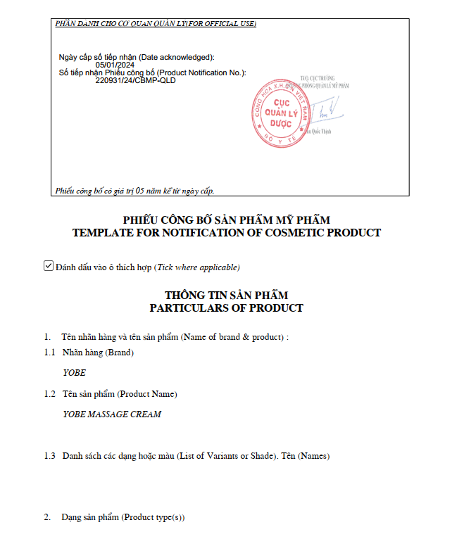 Dầu Lạnh Mát Xa Glucosamine YOBE Massage Cream