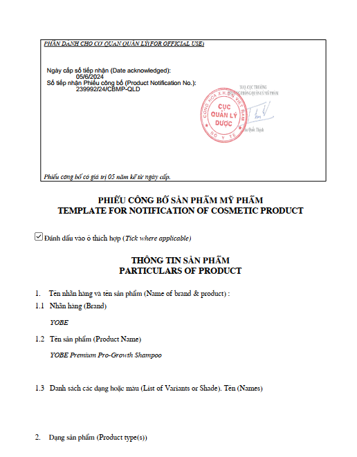 Combo Gội Xả Ngăn Ngừa Rụng Tóc & Bóng Mượt Dày Tóc YOBE