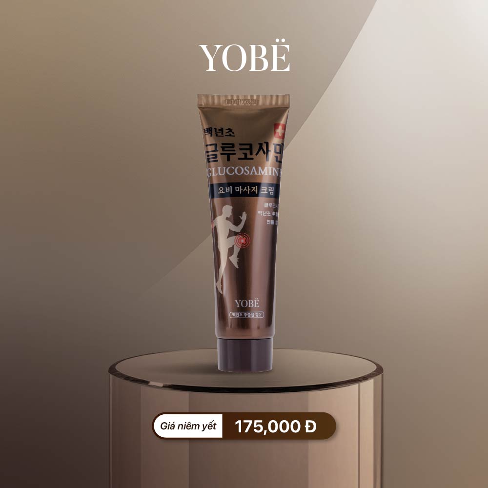 Dầu Lạnh Mát Xa Glucosamine YOBE Massage Cream