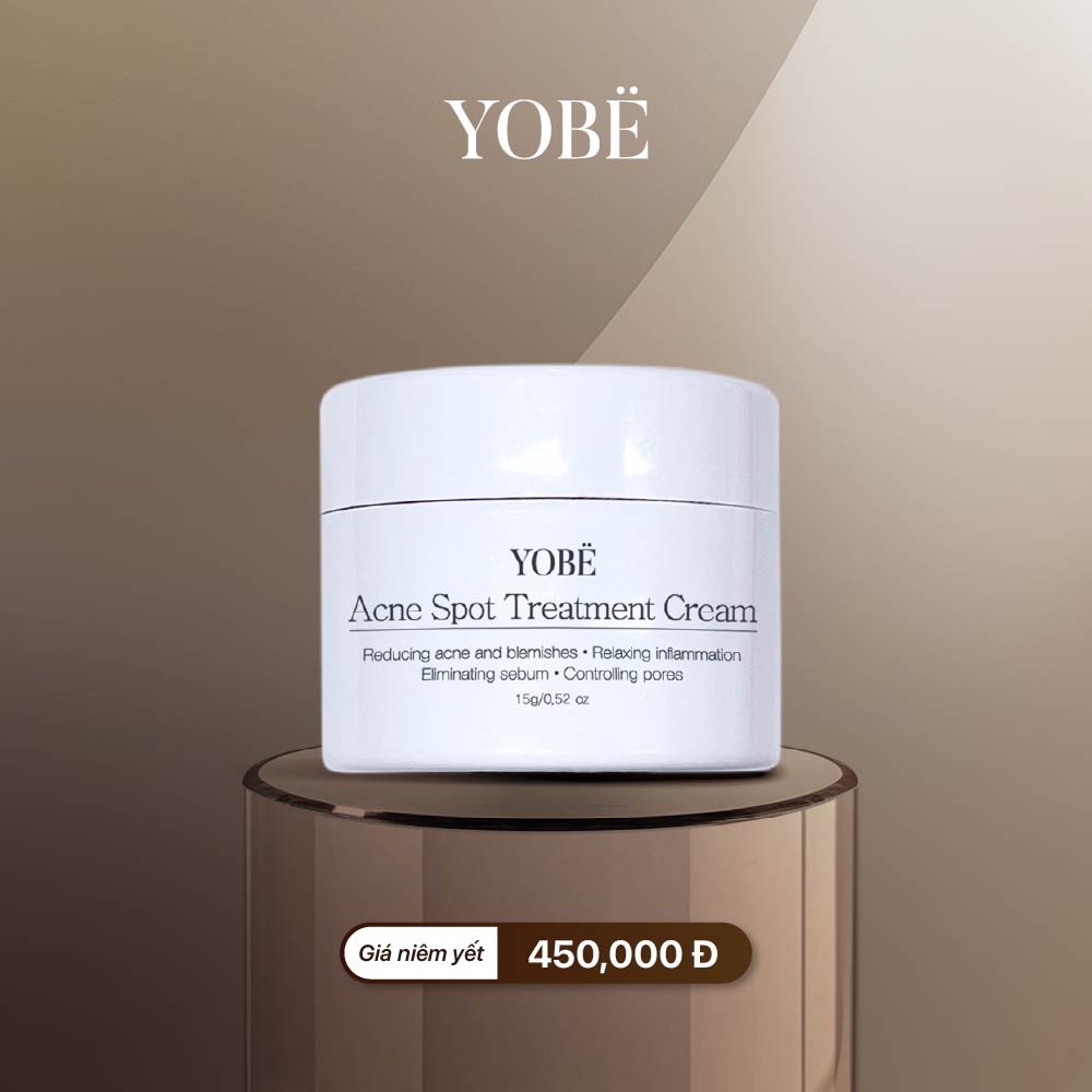 Kem Chấm Mụn Giảm Sưng Xẹp Mụn Cấp Tốc Yobe 15g