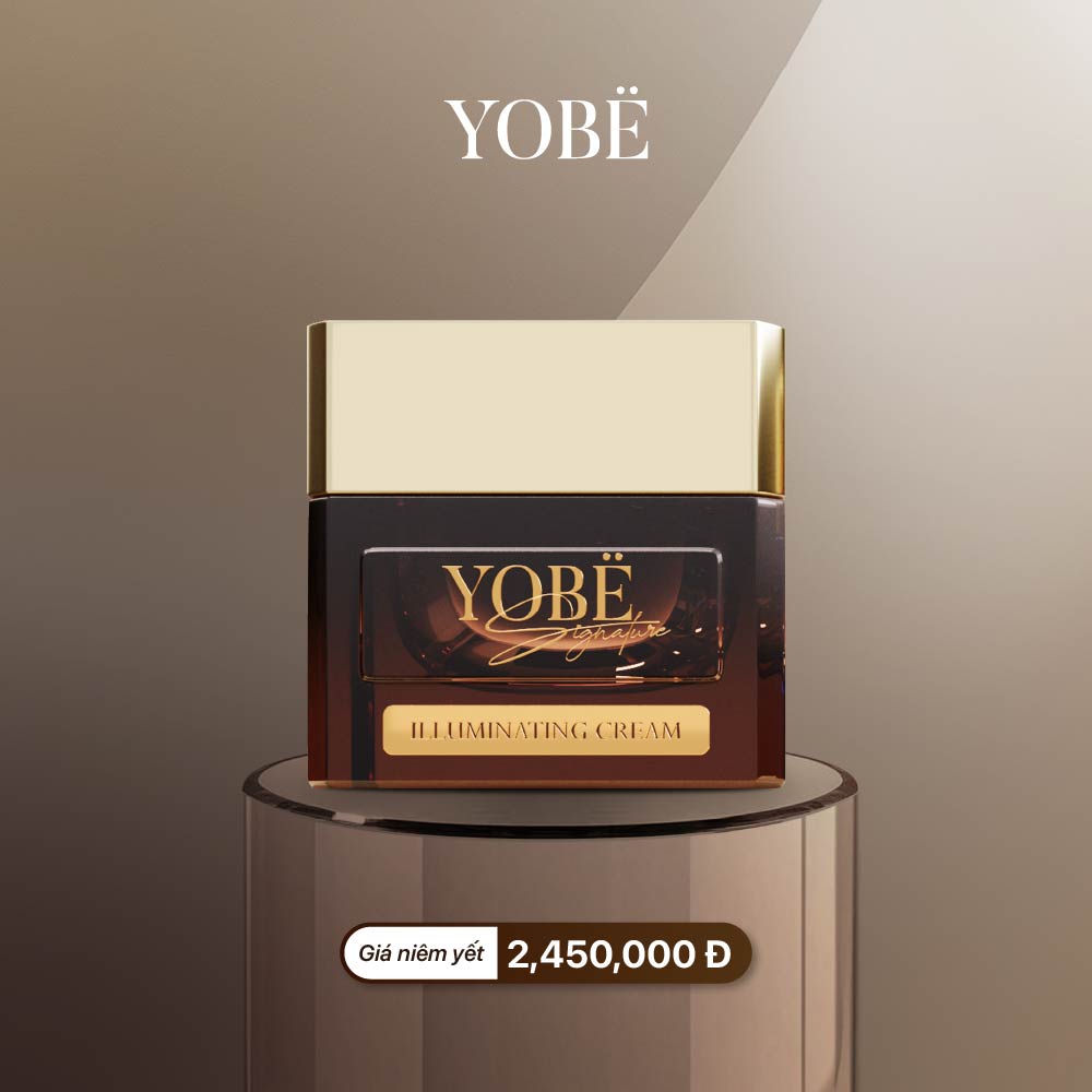 Kem Dưỡng Trắng Mịn - Mờ Nám - Căng Bóng Chuyên Sâu YOBE Signature Illuminating Cream