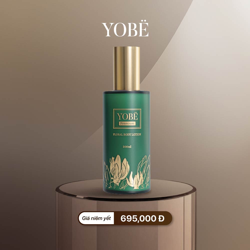 Lotion Dưỡng Thể Trắng Da Hương Hoa Pháp YOBE - Hương Hoa Ylang Ylang