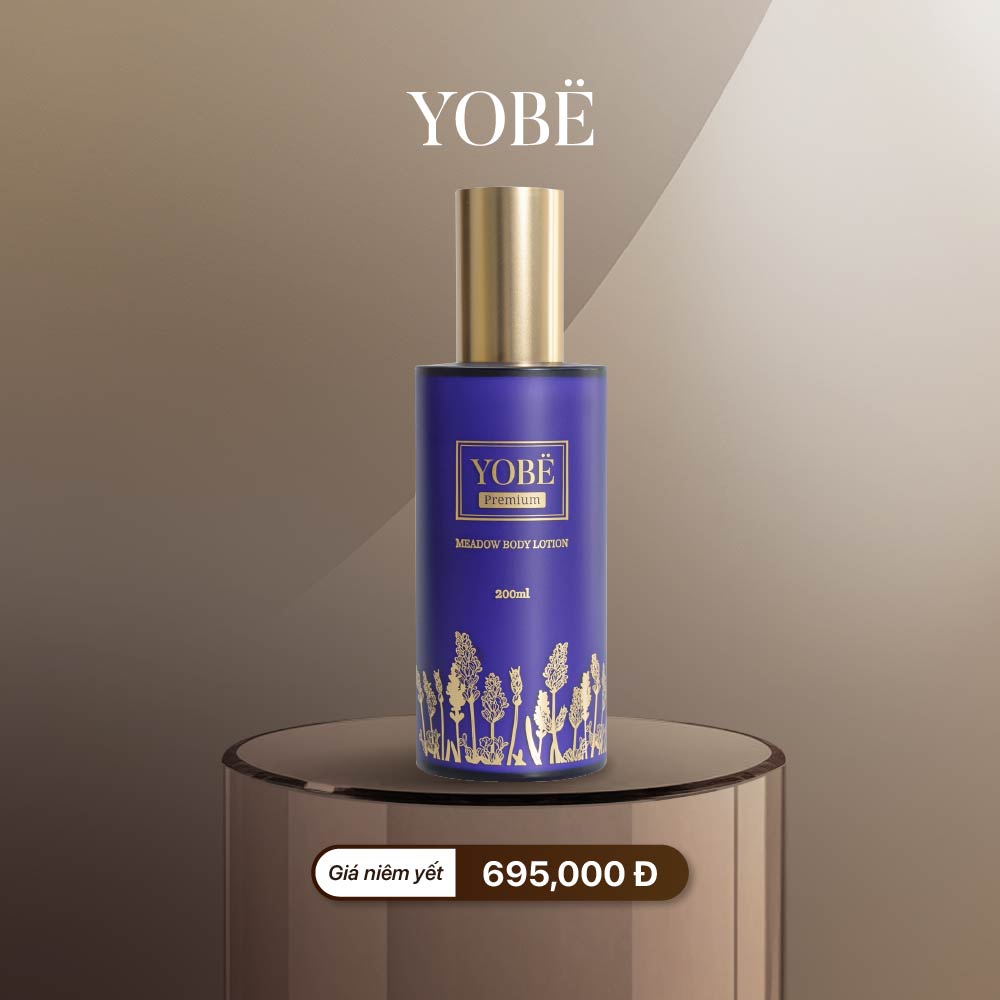 Lotion Dưỡng Thể Trắng Da Hương Hoa Pháp YOBE - Hương Hoa Oải Hương