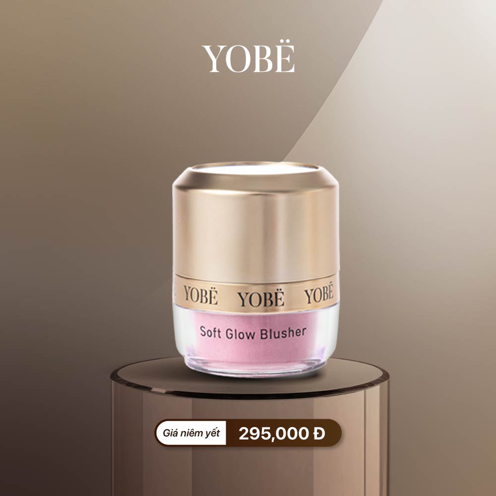 Combo 02 Phấn Má Hồng YOBE Soft Glow Blusher (#Màu Hồng Đất + #Màu Hồng Anh Đào)