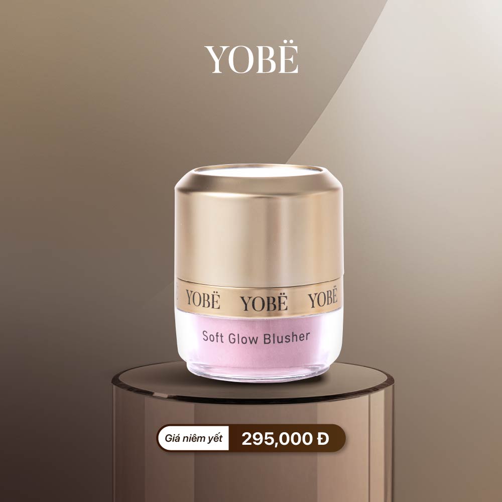 Combo 02 Phấn Má Hồng YOBE Soft Glow Blusher (#Màu Hồng Đất + #Màu Hồng Anh Đào)