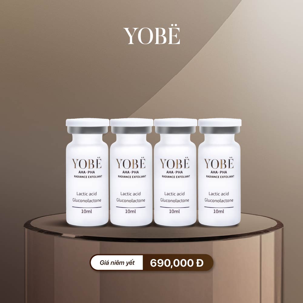 Combo 04 Dung Dịch Peel AHA PHA Tẩy Tế Bào Chết Căng Sáng Trẻ Hoá 10mL