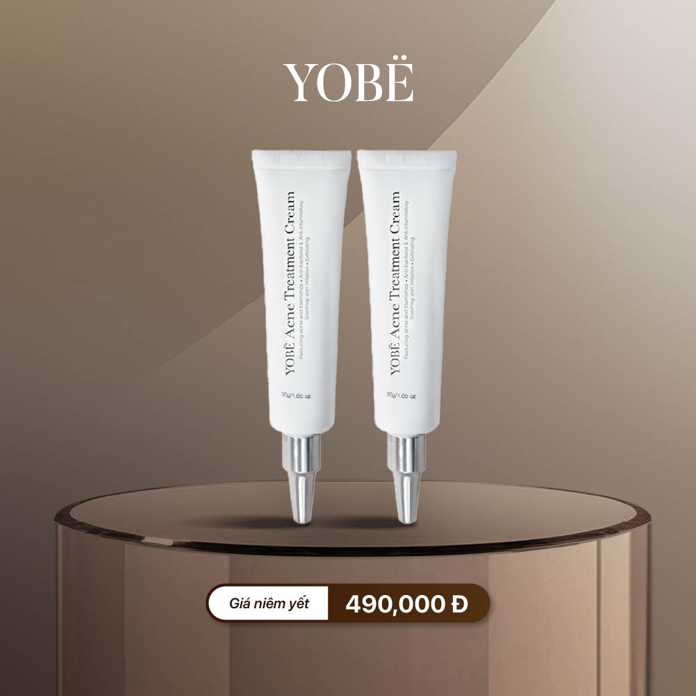 Combo 2 Kem Dưỡng Giảm Mụn Mờ Thâm Yobe 30g