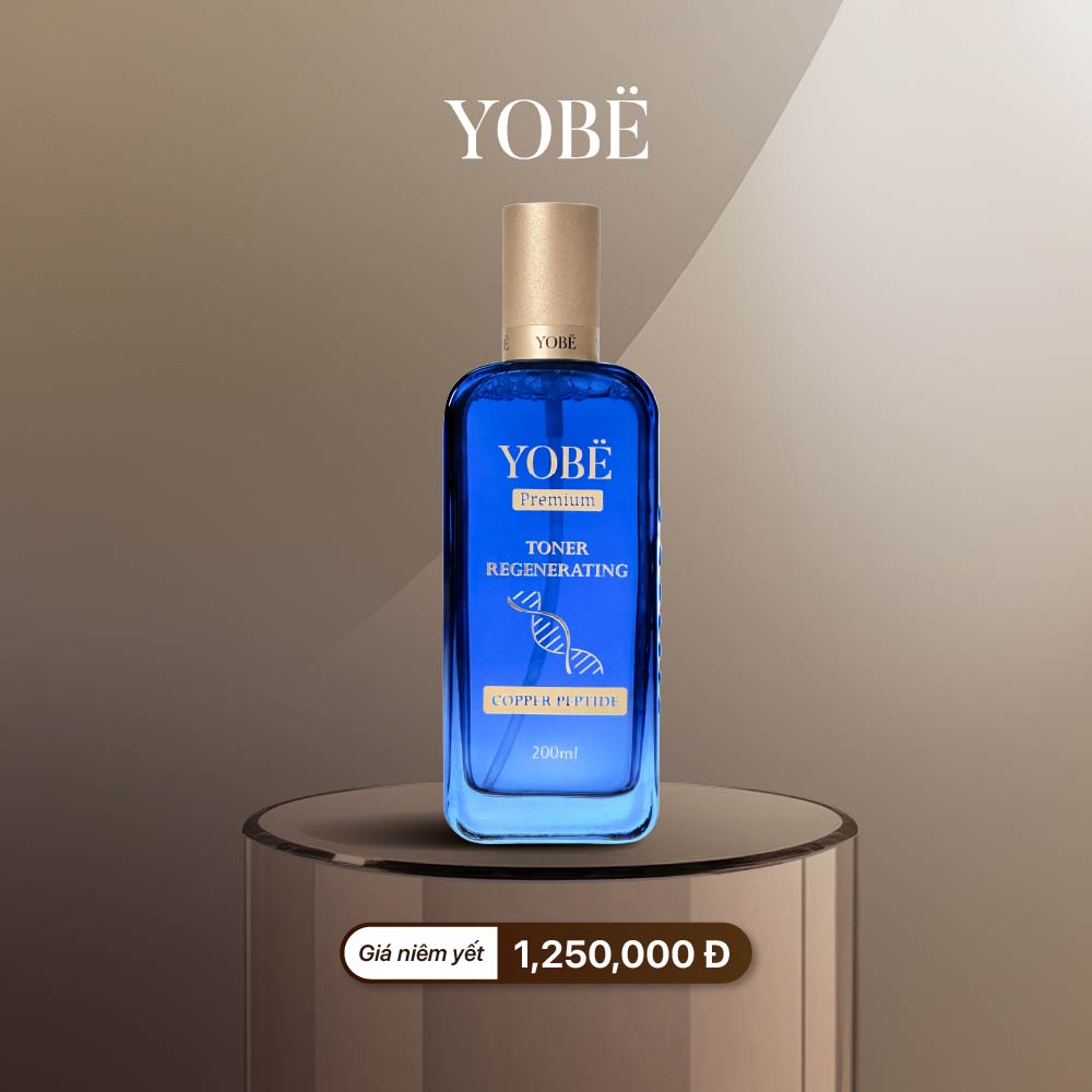Bộ Dưỡng Tái Sinh - Căng Bóng - Ngăn Ngừa Nám Copper Peptide Yobe